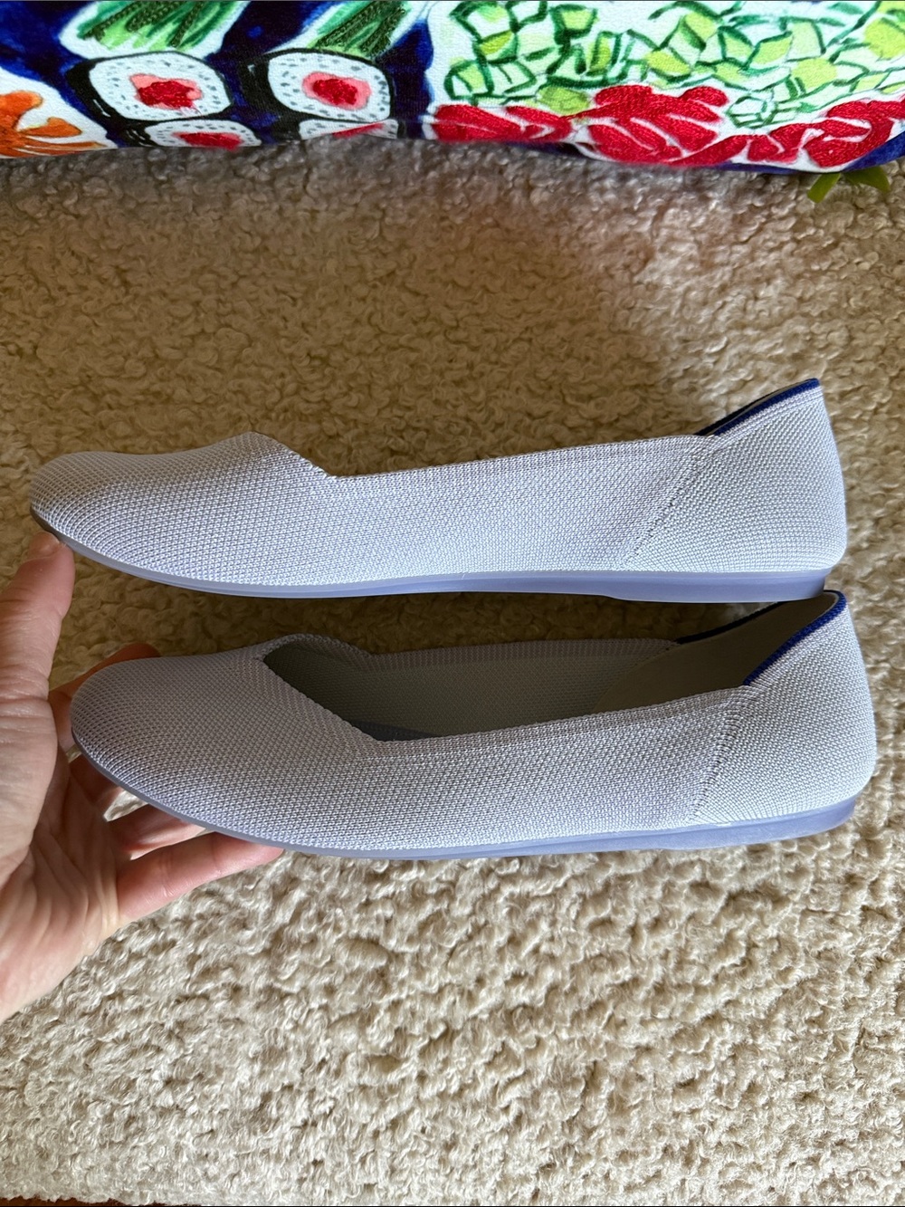 Rothy’s Light Puple Flat sz 10 - Picture 2 of 3